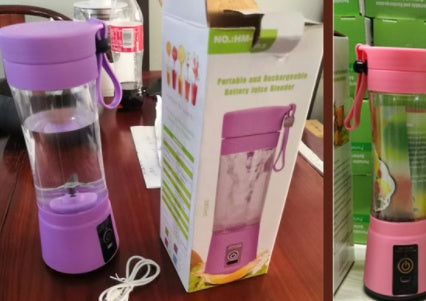 Portable Blender — USB Rechargeable Mini Smoothie Maker